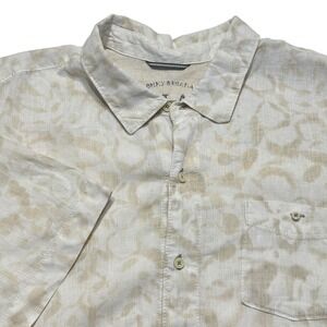 Tommy Bahama Relax Island Modern Fit Linen Button Up Shirt Men XXL Casual Resort